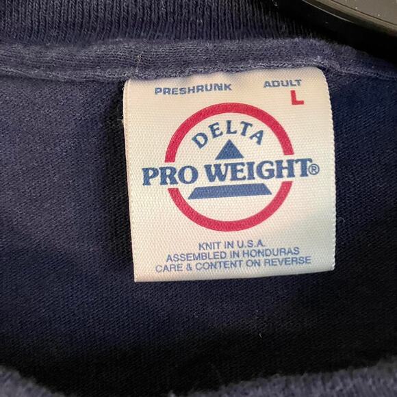Vintage 90s‎ NYPD Embroidered Delta T-shirt - Picture 3 of 4